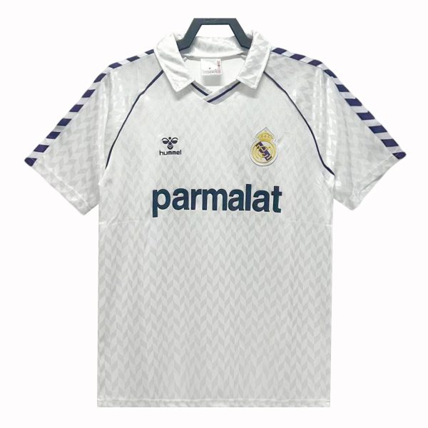 Real Madrid 1986-87 Retro Home Shirt