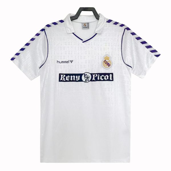 Real Madrid 1988-90 Retro Home Shirt