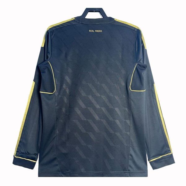 Real Madrid 2011-12 Retro Away Long Sleeve Shirt - Image 2