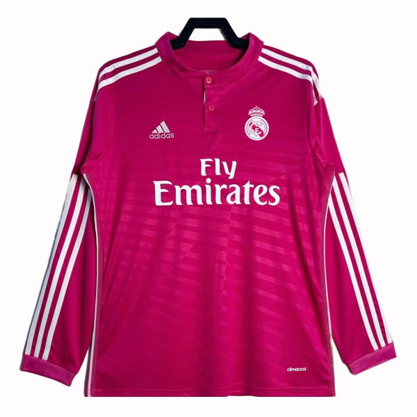 Real Madrid 2014-15 Retro Away Long Sleeve Shirt