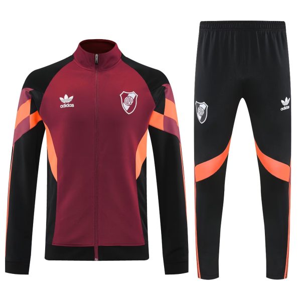 River Plate 2024-25 Tracksuit Training Jacket