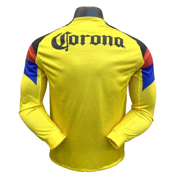 América 2025-26 Home Long Sleeve Player Shirt - Image 2