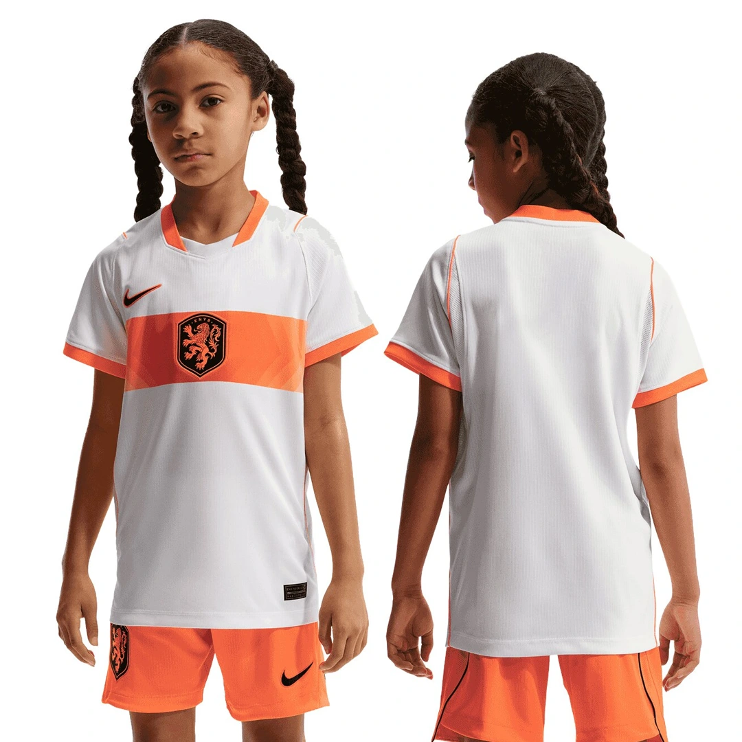 Kids Netherlands 2026 FIFA World Cup Away Kit