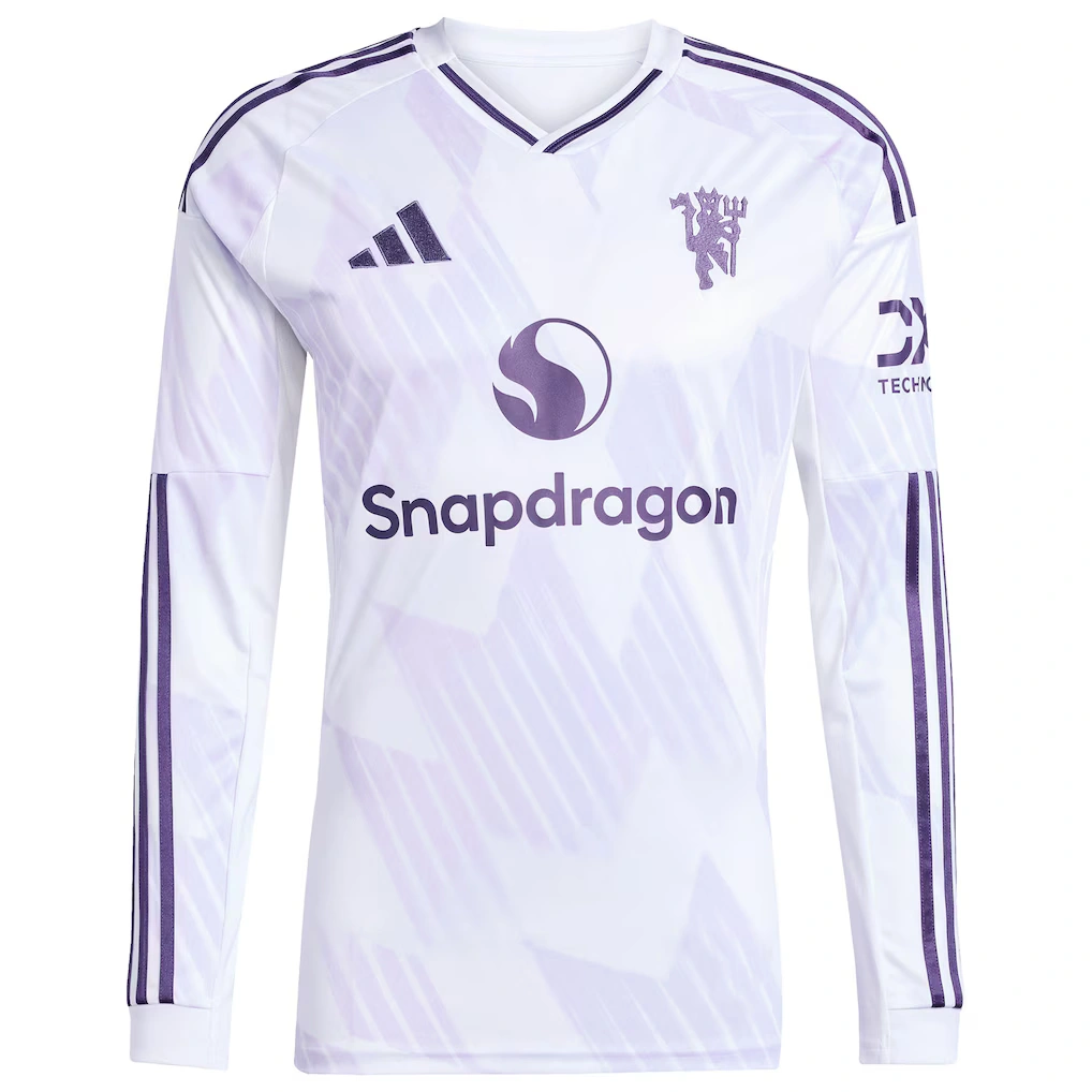 Manchester United 2025-26 Away Long Sleeve Shirt - Image 6