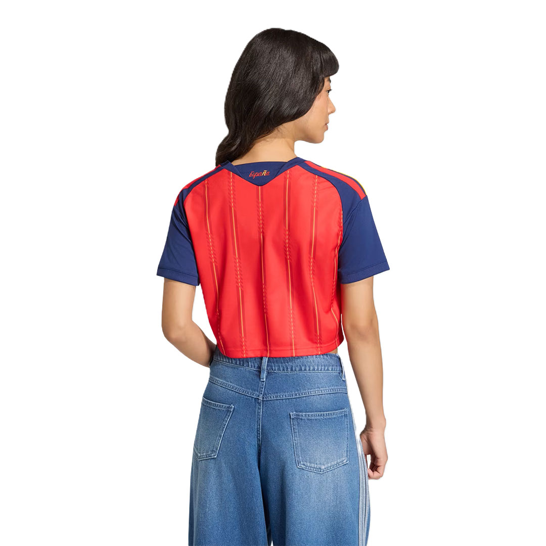 Women Spain 2026 FIFA World Cup Home short length Shirt - Image 6