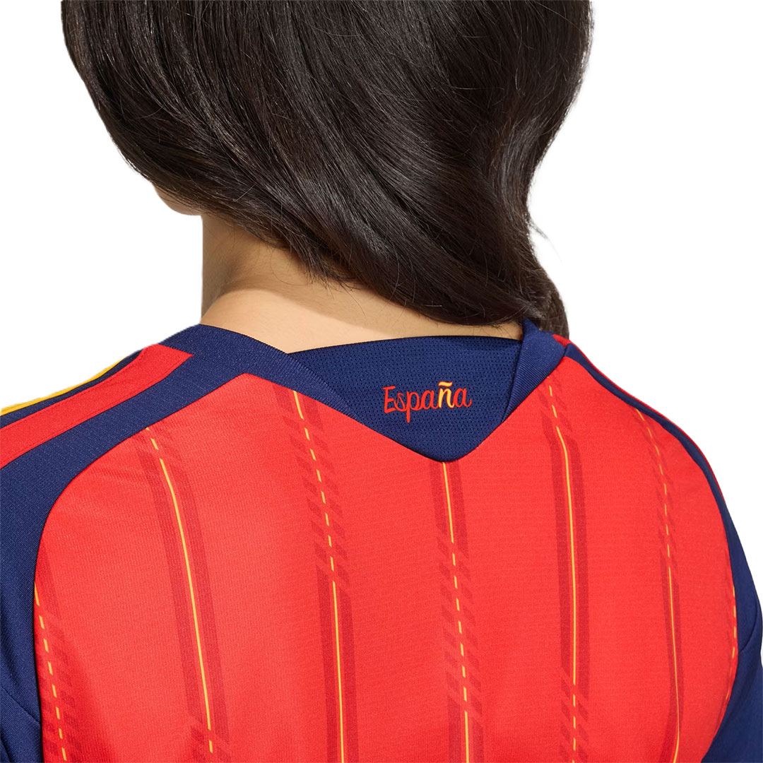 Women Spain 2026 FIFA World Cup Home short length Shirt - Image 7