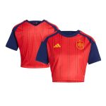 Women's Spain 2026 FIFA World Cup Home short length Shirt