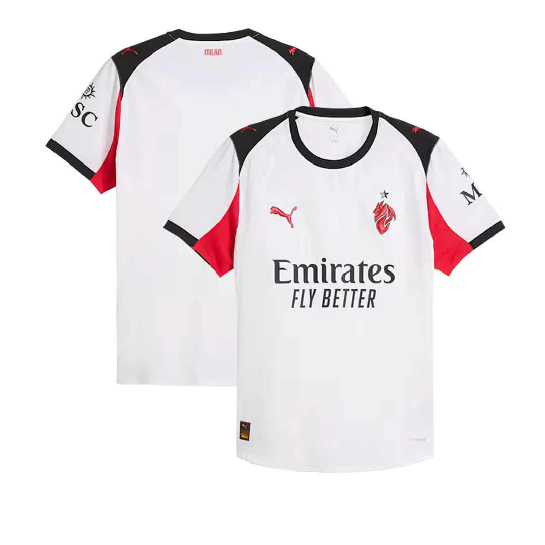 AC Milan 2025-26 Away Authentic Match Shirt