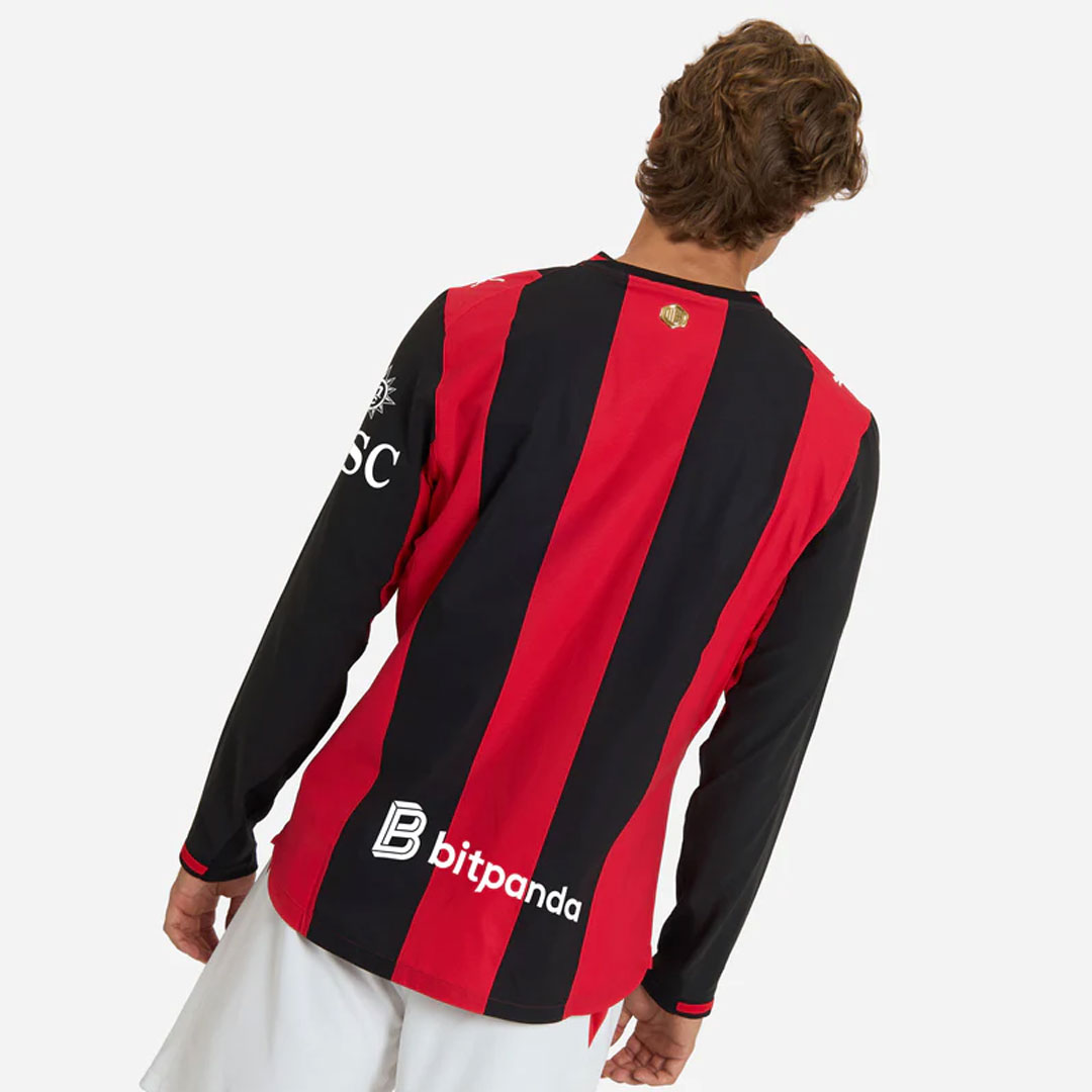 AC Milan 2026-27 Home Long Sleeve Authentic Match Shirt - Image 3