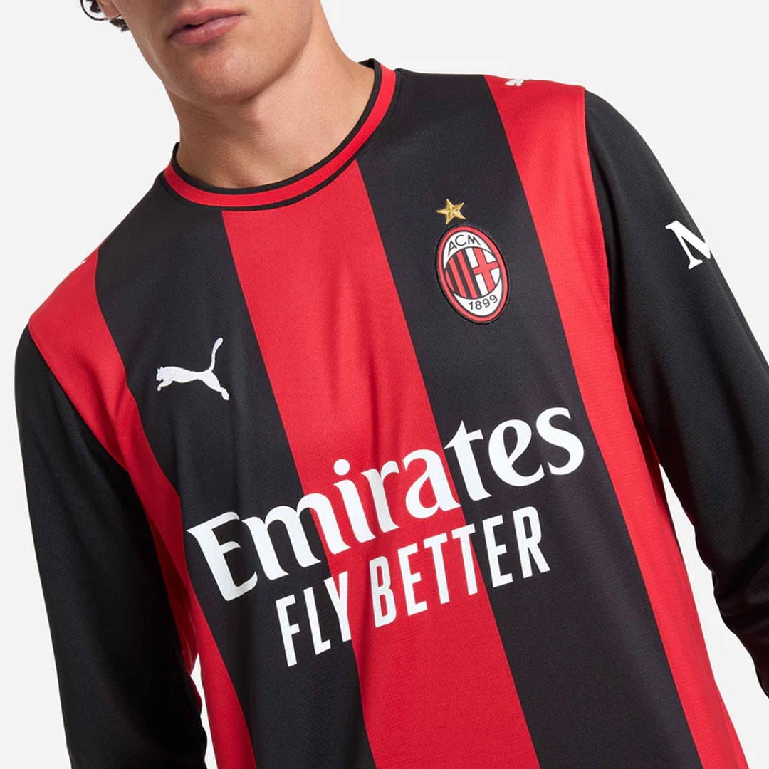 AC Milan 2026-27 Home Long Sleeve Shirt - Image 4