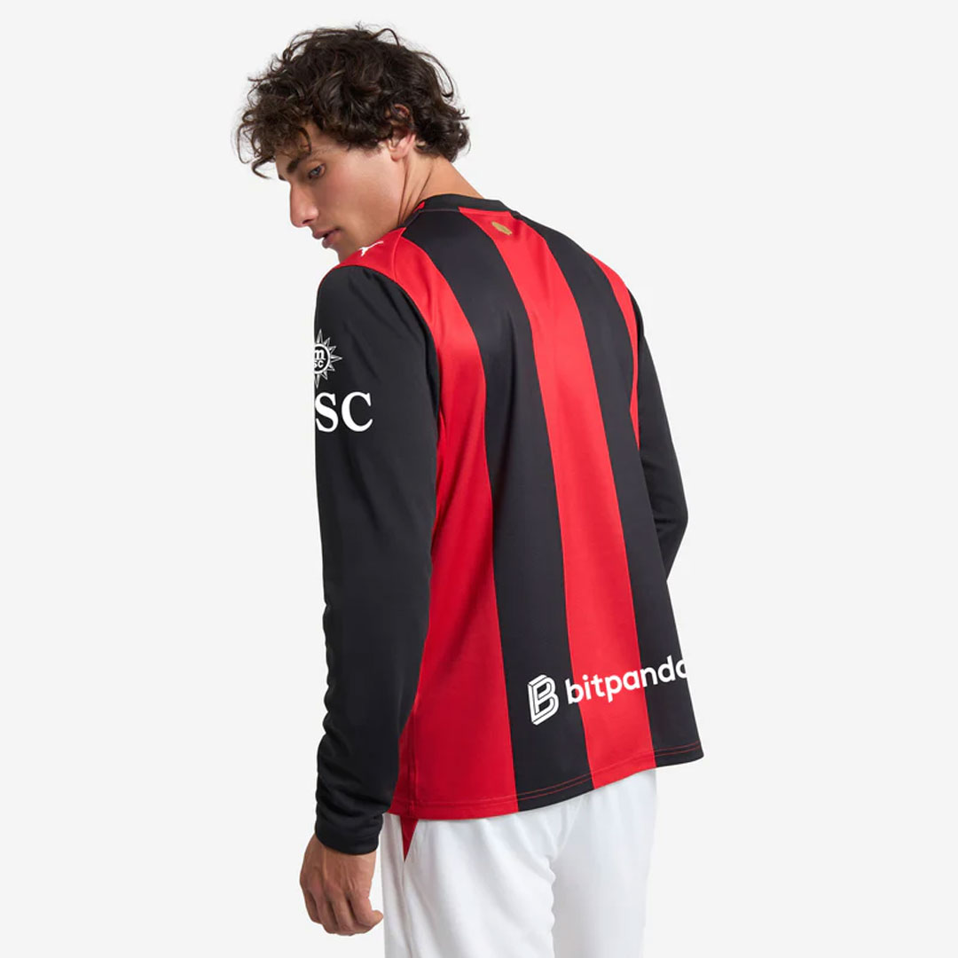 AC Milan 2026-27 Home Long Sleeve Shirt - Image 3