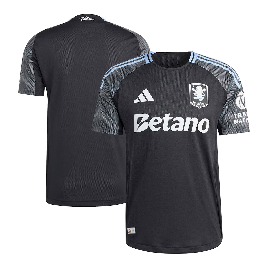 Aston Villa 2025-26 Away Authentic Match Shirt