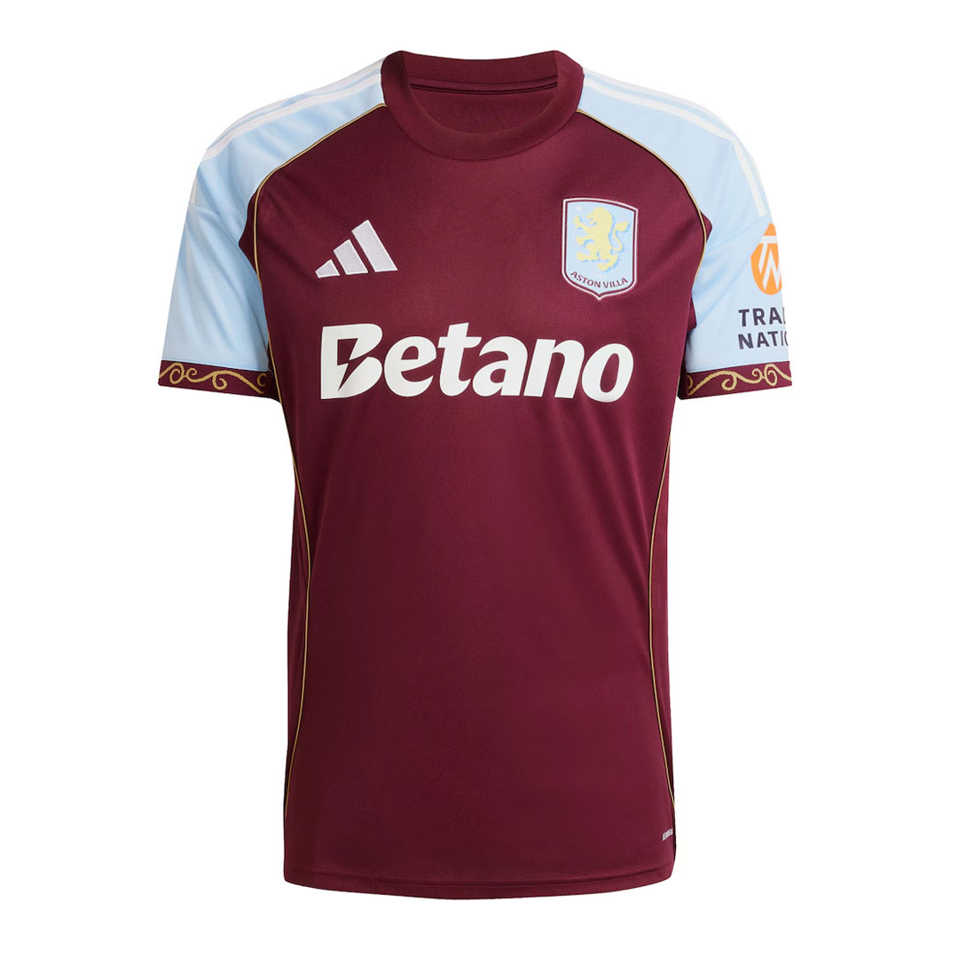 Aston Villa 2025-26 Home Shirt - Image 3