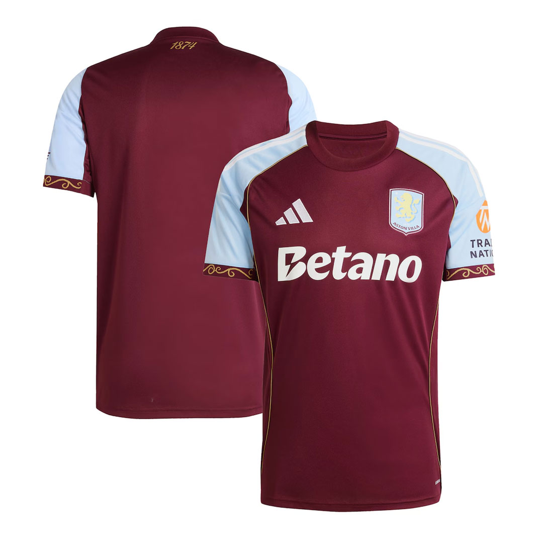 Aston Villa 2025-26 Home Shirt