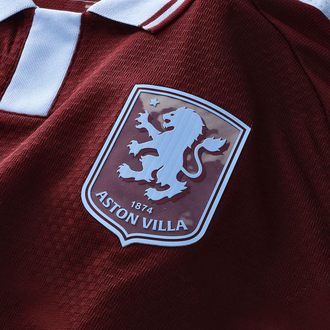 Aston Villa 2026-27 Home Long Sleeve Authentic Match Shirt - Image 6