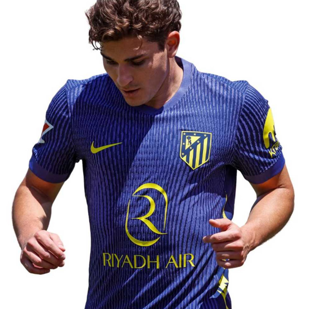 Atlético Madrid 2025-26 Away Authentic Match Shirt - Image 2