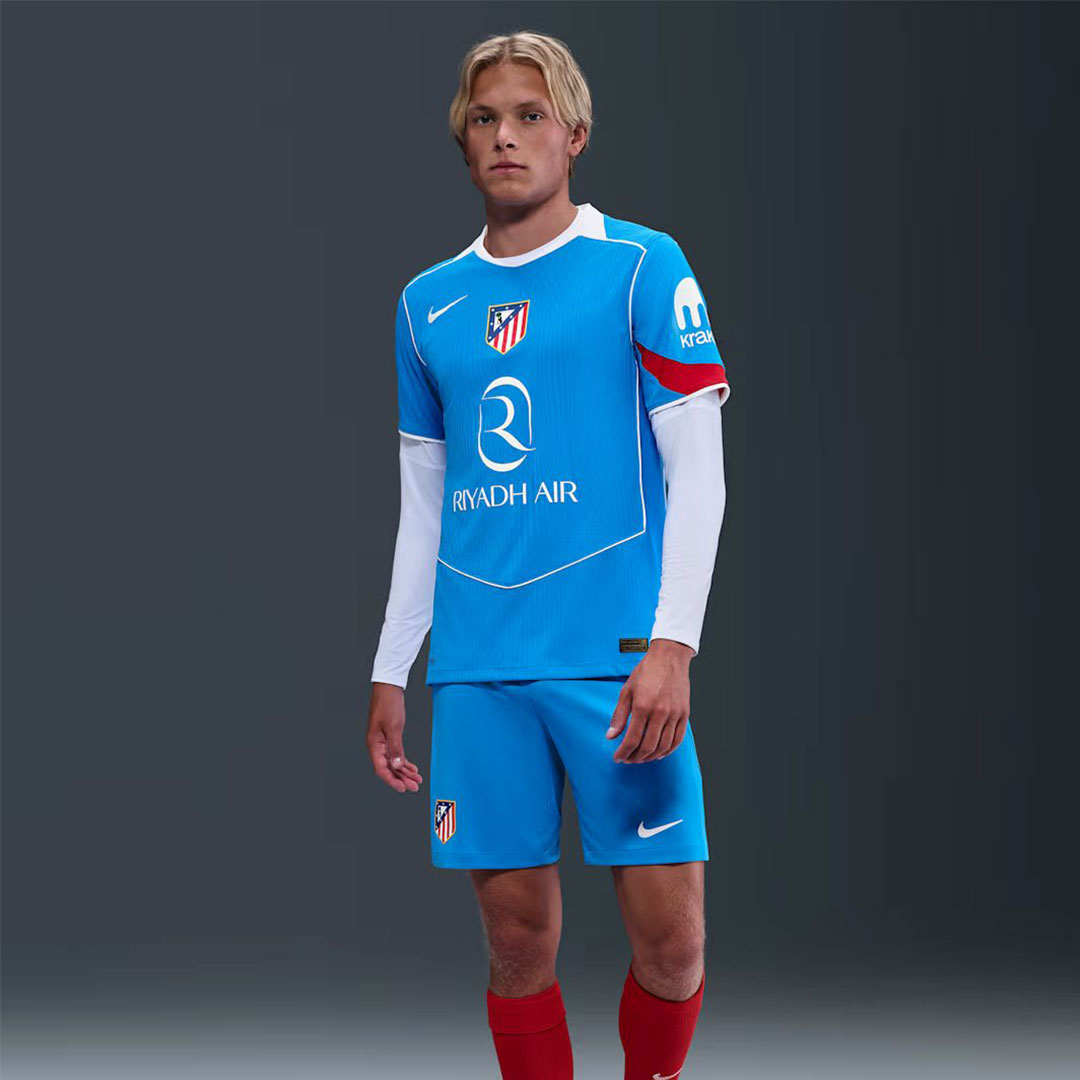 Atlético Madrid 2025-26 Third Authentic Match Shirt - Image 7