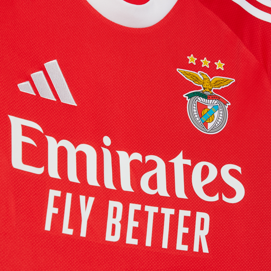 Benfica 2025-26 Home Long Sleeve Shirt - Image 4