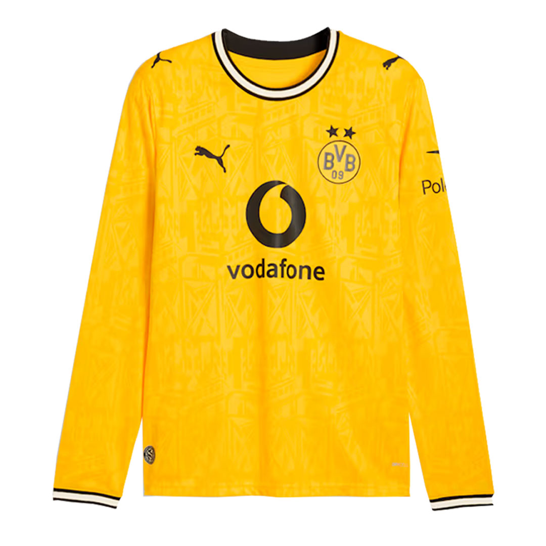 Borussia Dortmund 2026-27 Home Long Sleeve Shirt - Image 4