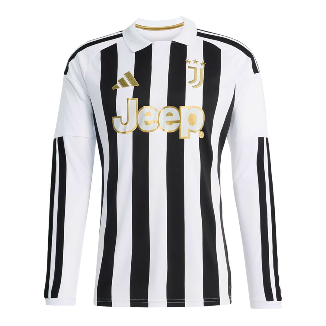 Juventus 2026-27 Home Long Sleeve Shirt - Image 4