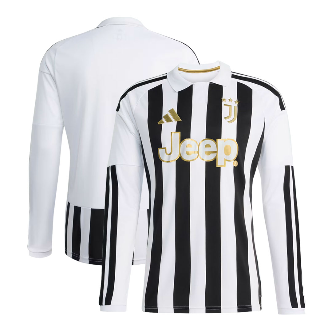 Juventus 2026-27 Home Long Sleeve Shirt