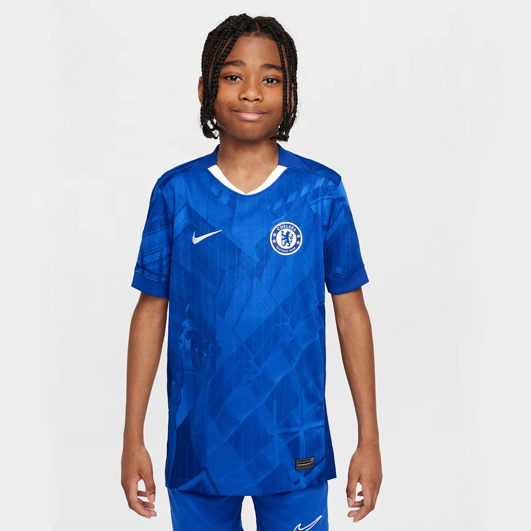 Kids Chelsea 2025-26 Home Kit - Image 4