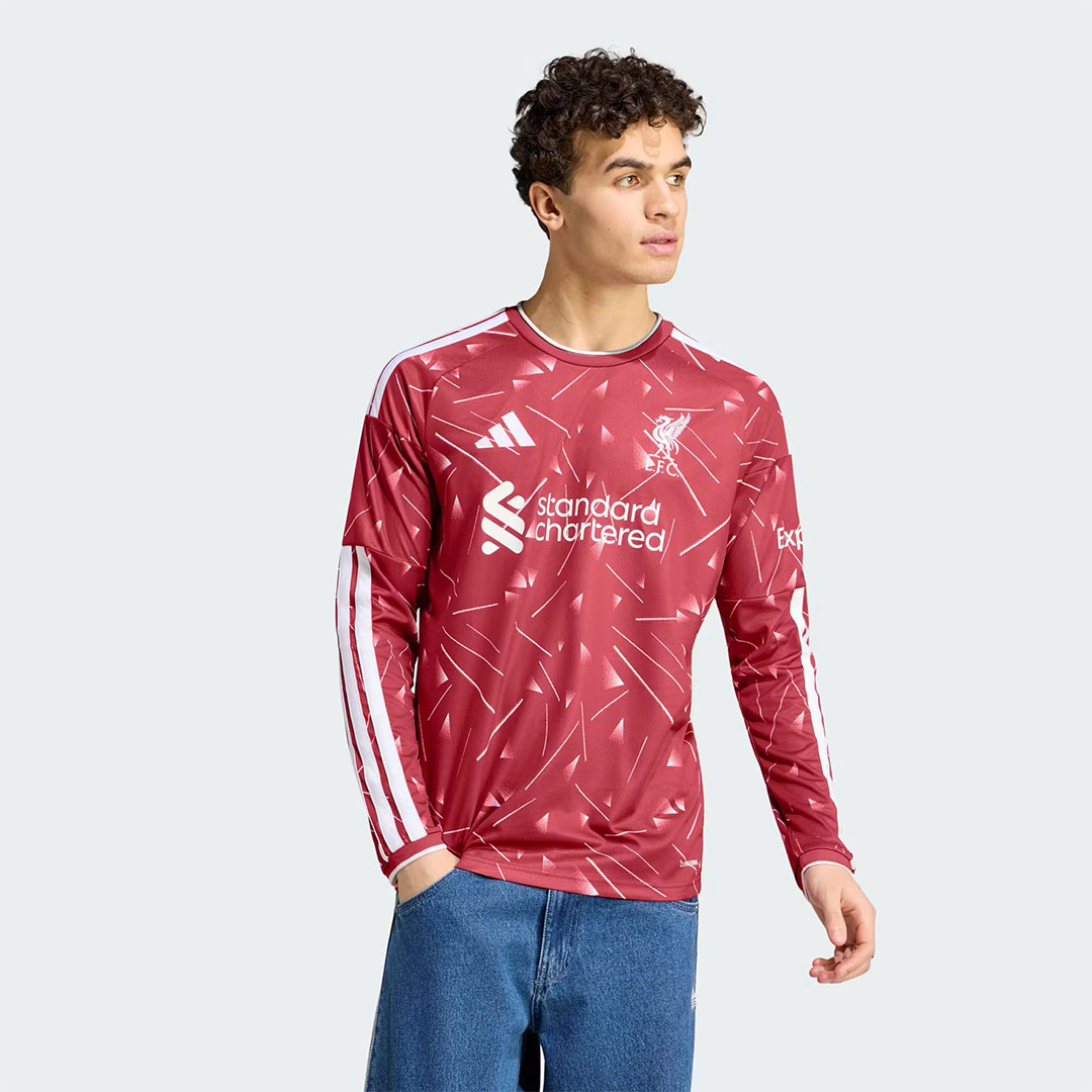 Liverpool 2026-27 Home Long Sleeve Shirt - Image 2