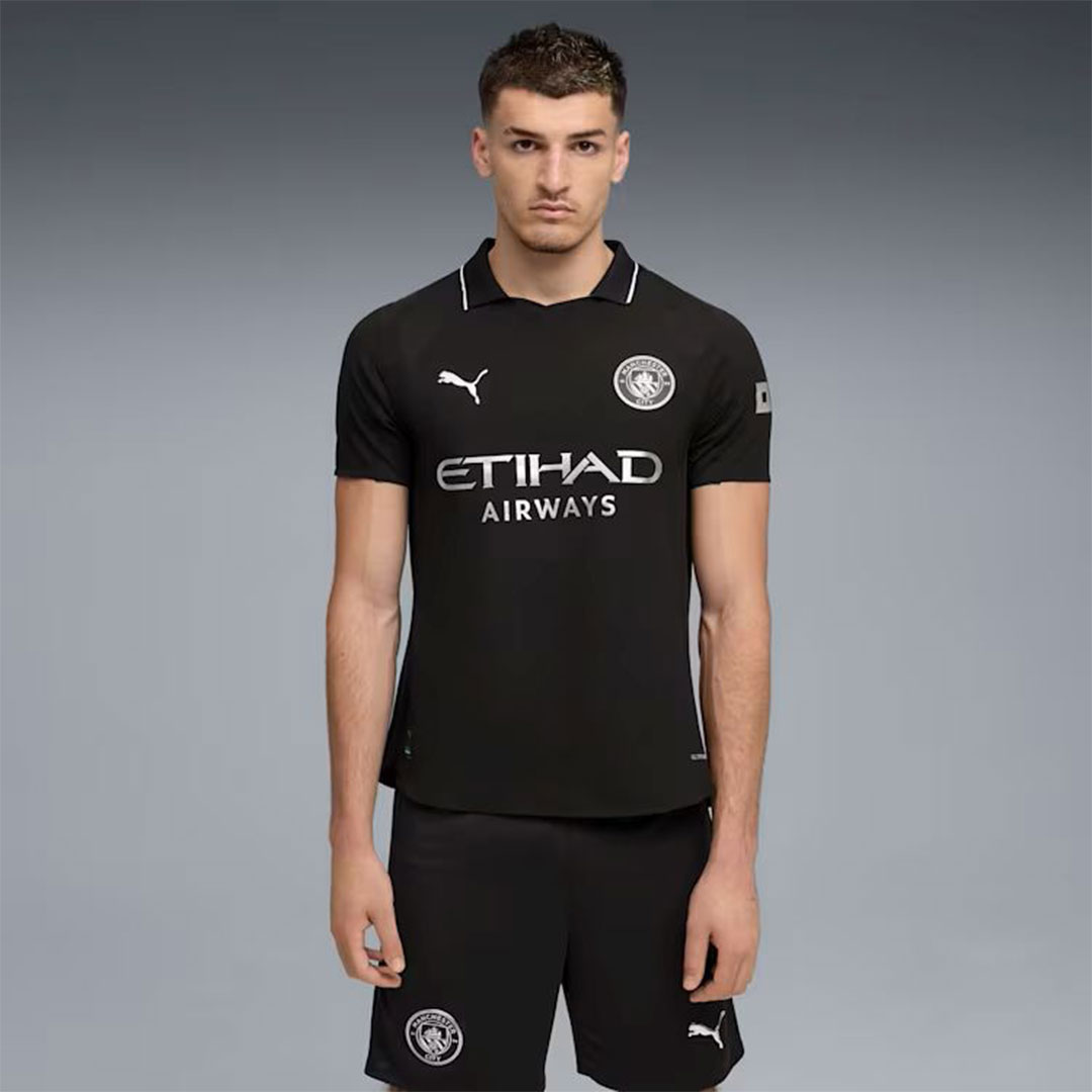 Manchester City 2025-26 Away Authentic Match Shirt - Image 2