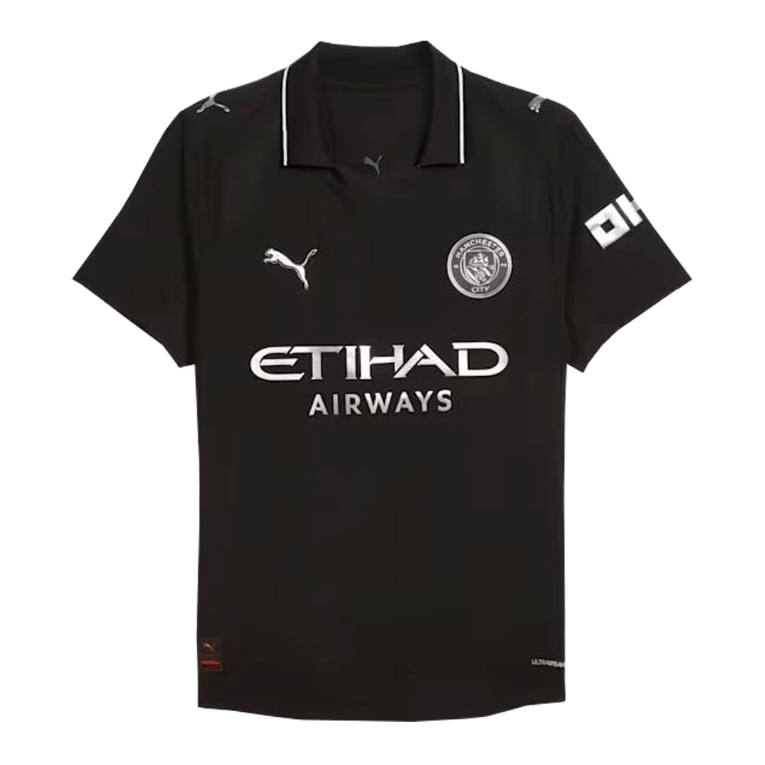 Manchester City 2025-26 Away Authentic Match Shirt - Image 5
