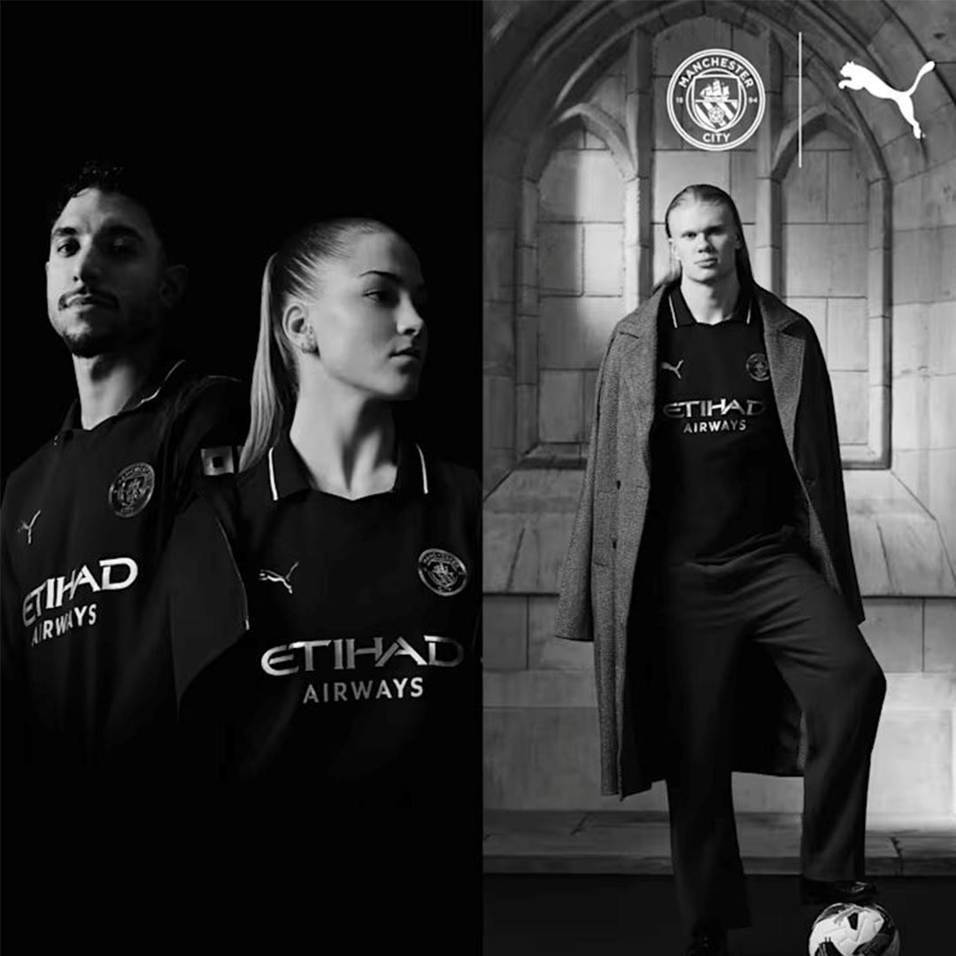 Manchester City 2025-26 Away Authentic Match Shirt - Image 9