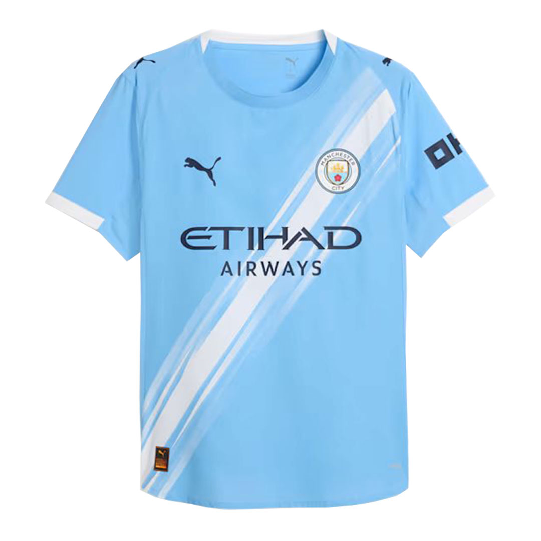 Manchester City 2025-26 Home Authentic Match Shirt - Image 5