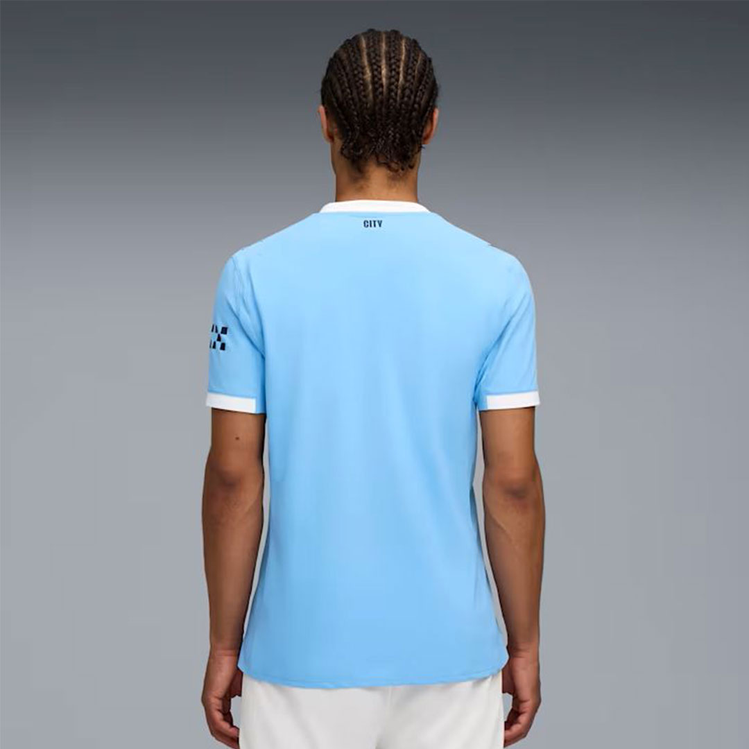 Manchester City 2025-26 Home Authentic Match Shirt - Image 3