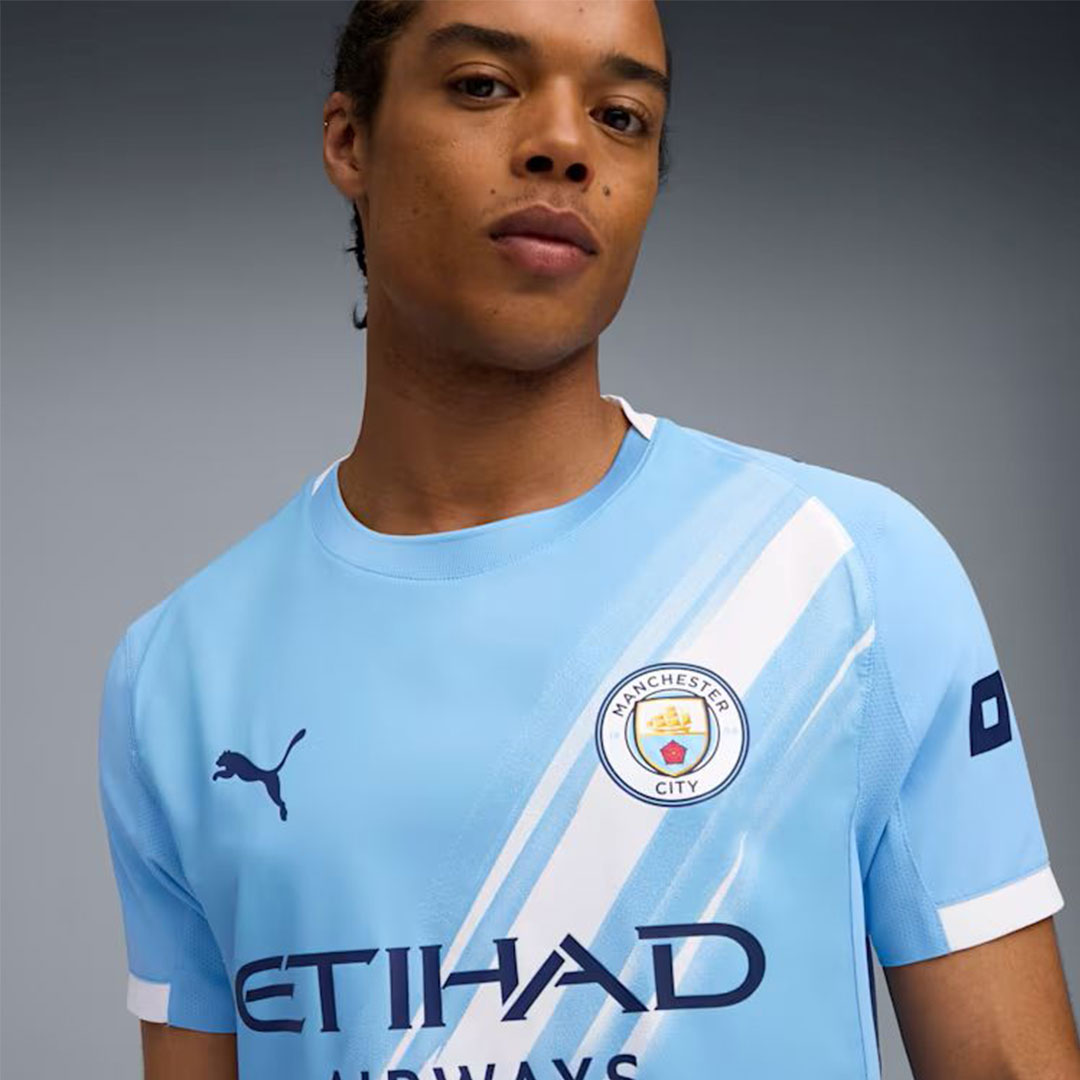 Manchester City 2025-26 Home Authentic Match Shirt - Image 4