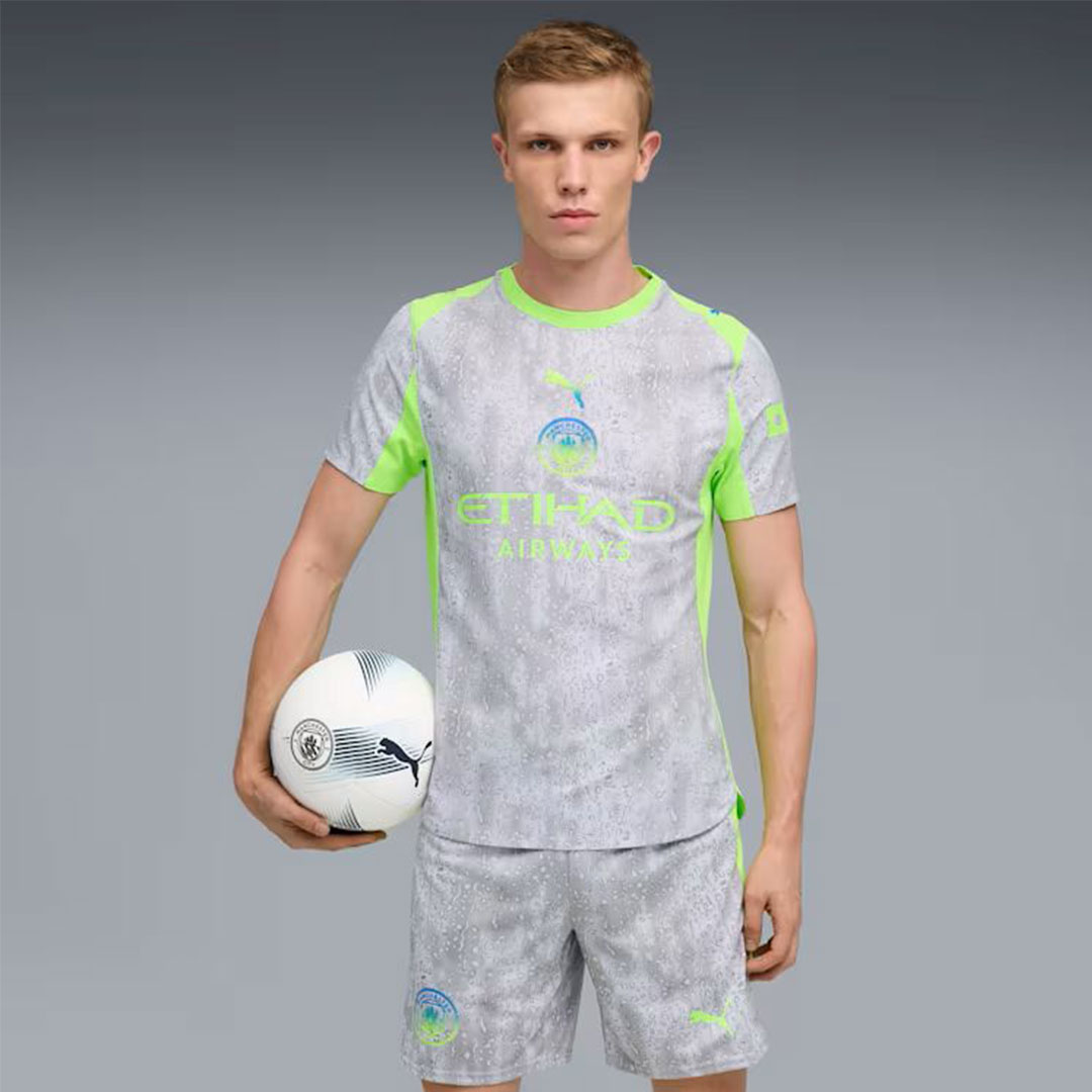 Manchester City 2025-26 Third Authentic Match Shirt - Image 2