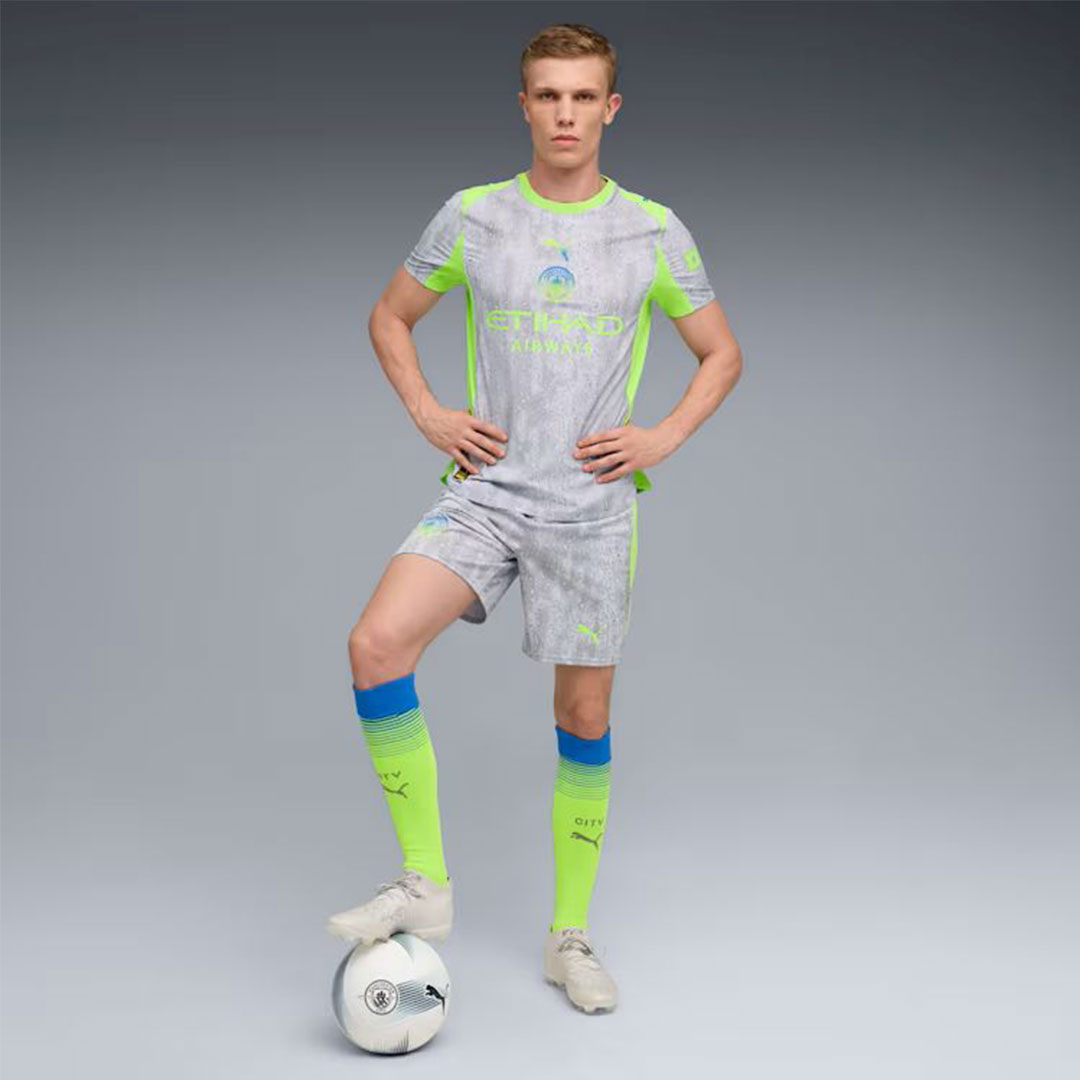 Manchester City 2025-26 Third Authentic Match Shirt - Image 7