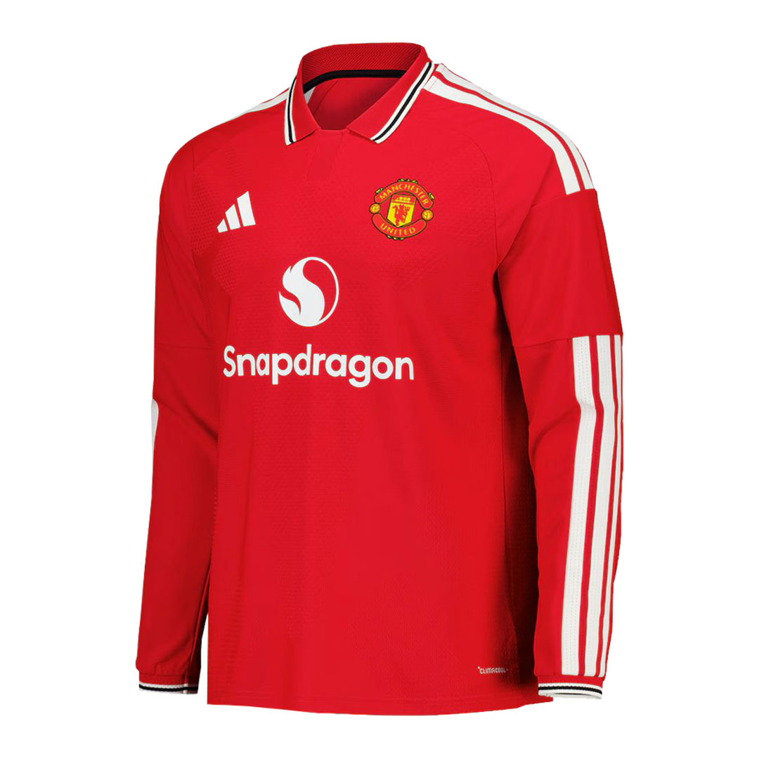 Manchester United 2026-27 Home Long Sleeve Authentic Match Shirt - Image 5