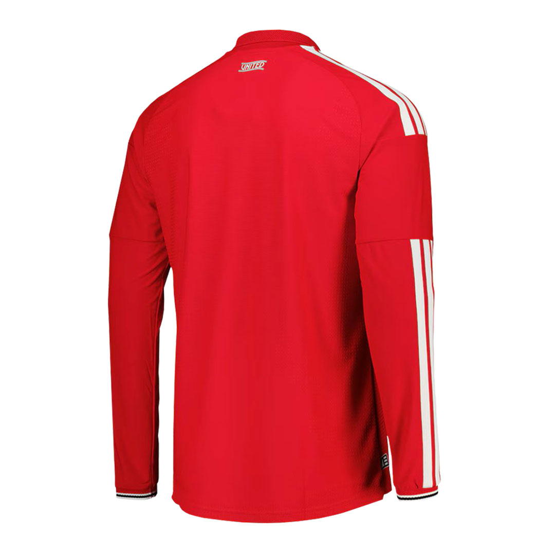 Manchester United 2026-27 Home Long Sleeve Authentic Match Shirt - Image 6