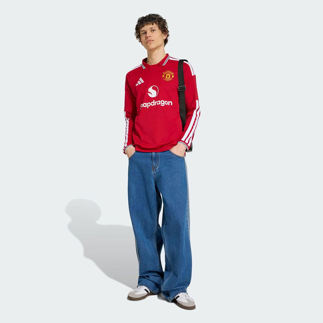 Manchester United 2026-27 Home Long Sleeve Shirt - Image 6