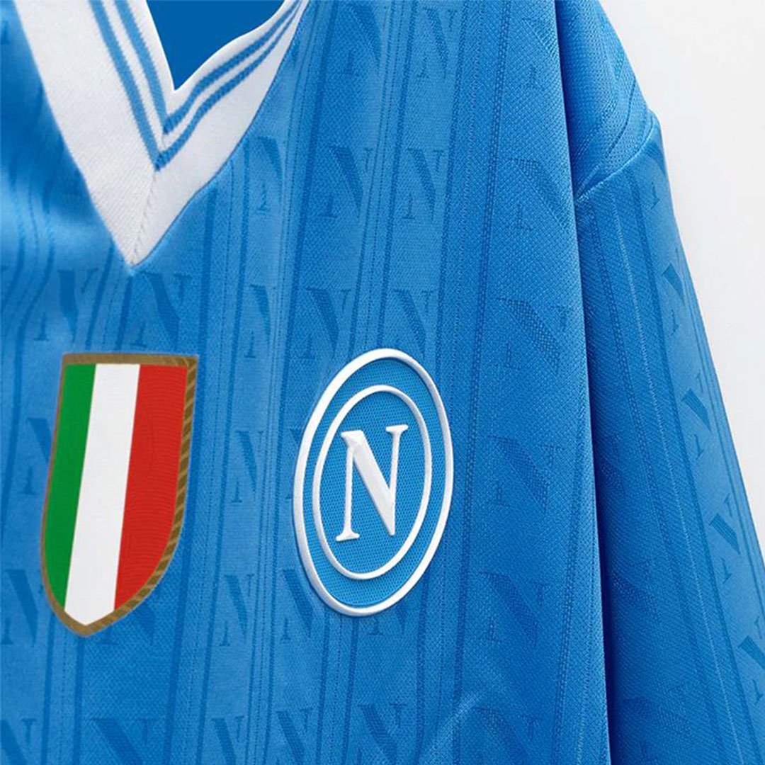 Napoli 2025-26 Home Authentic Match Shirt - Image 11