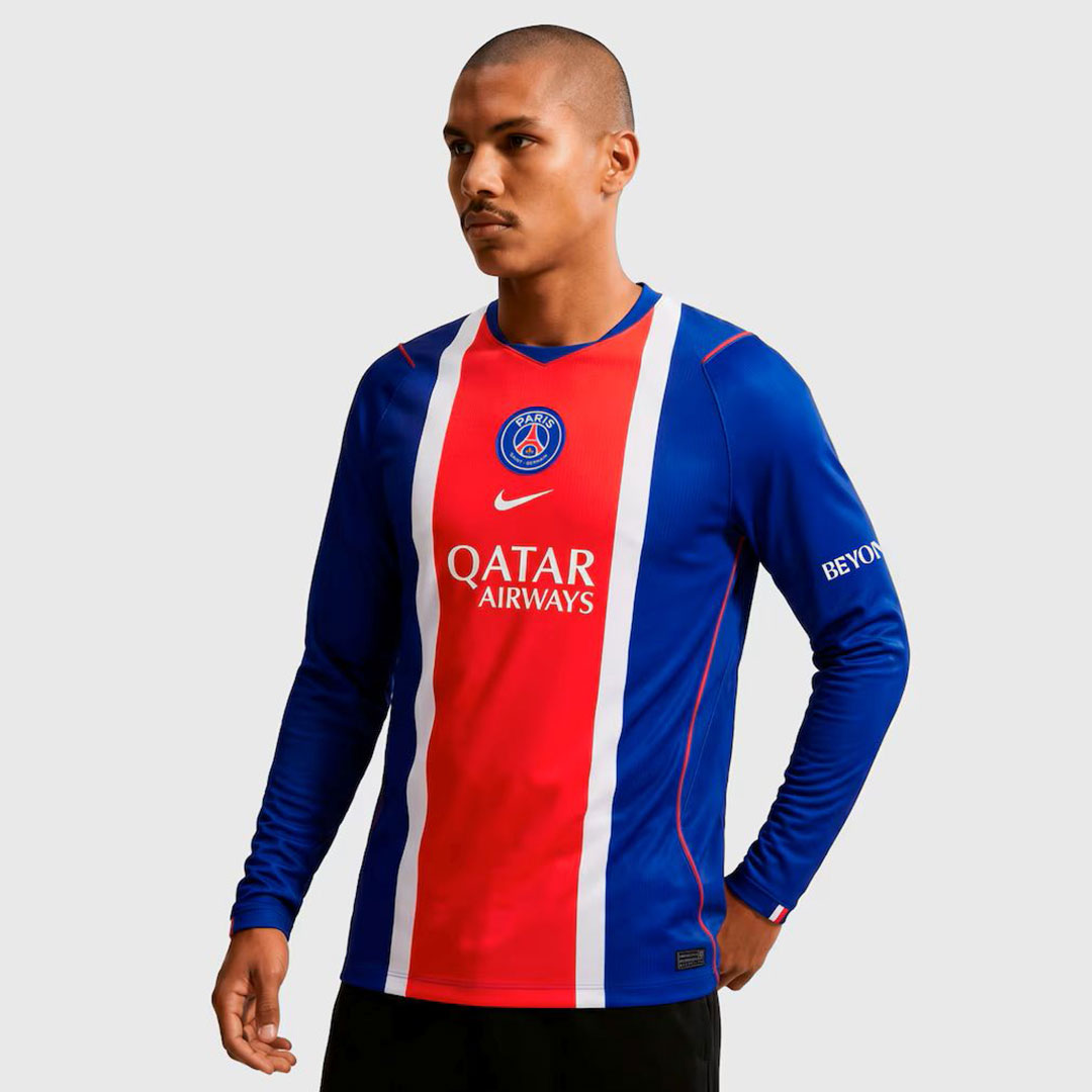 Paris Saint-Germain 2026-27 Home Long Sleeve Shirt - Image 2