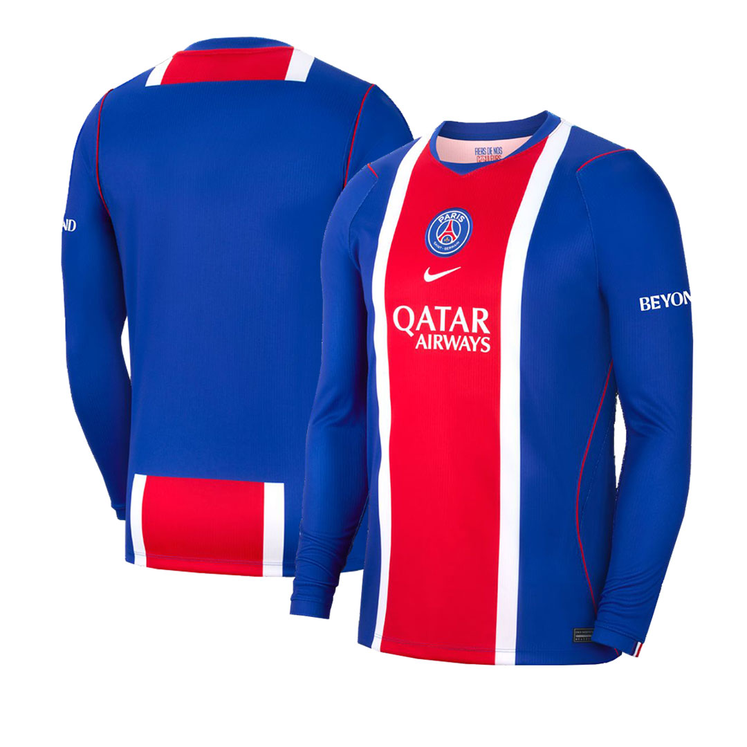 Paris Saint-Germain 2026-27 Home Long Sleeve Shirt