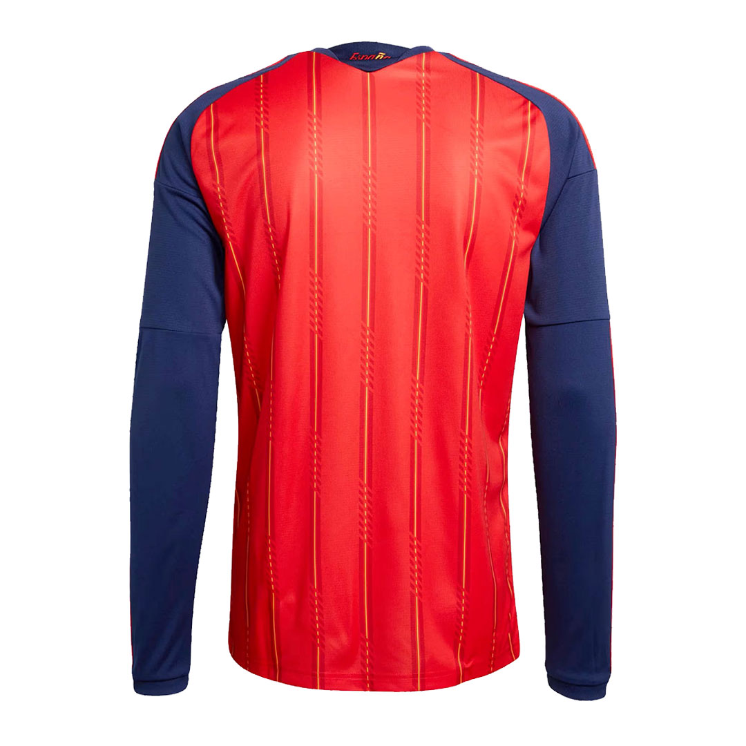 Spain 2026 FIFA World Cup Home Long Sleeve Shirt - Image 5