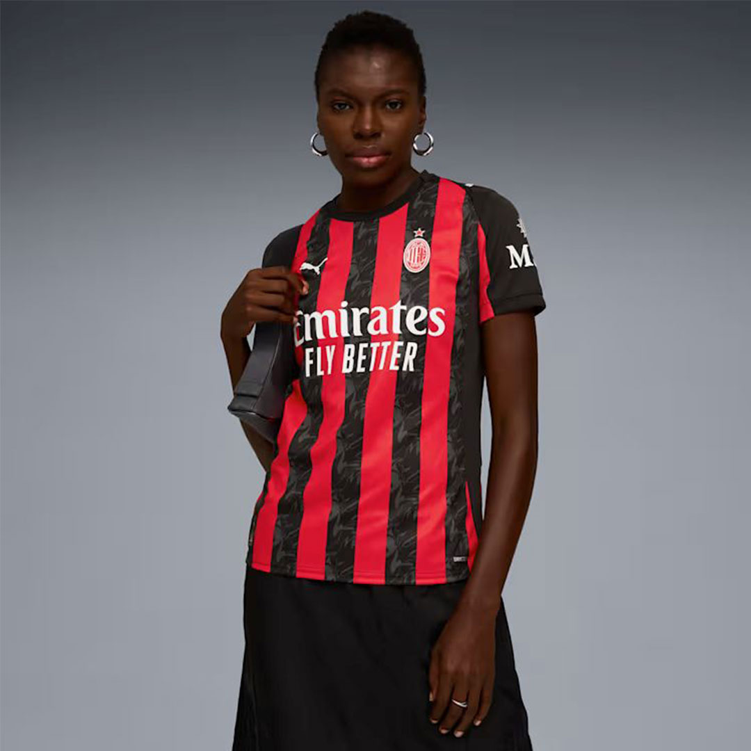 Women’s AC Milan 2025-26 Home Shirt - Image 2
