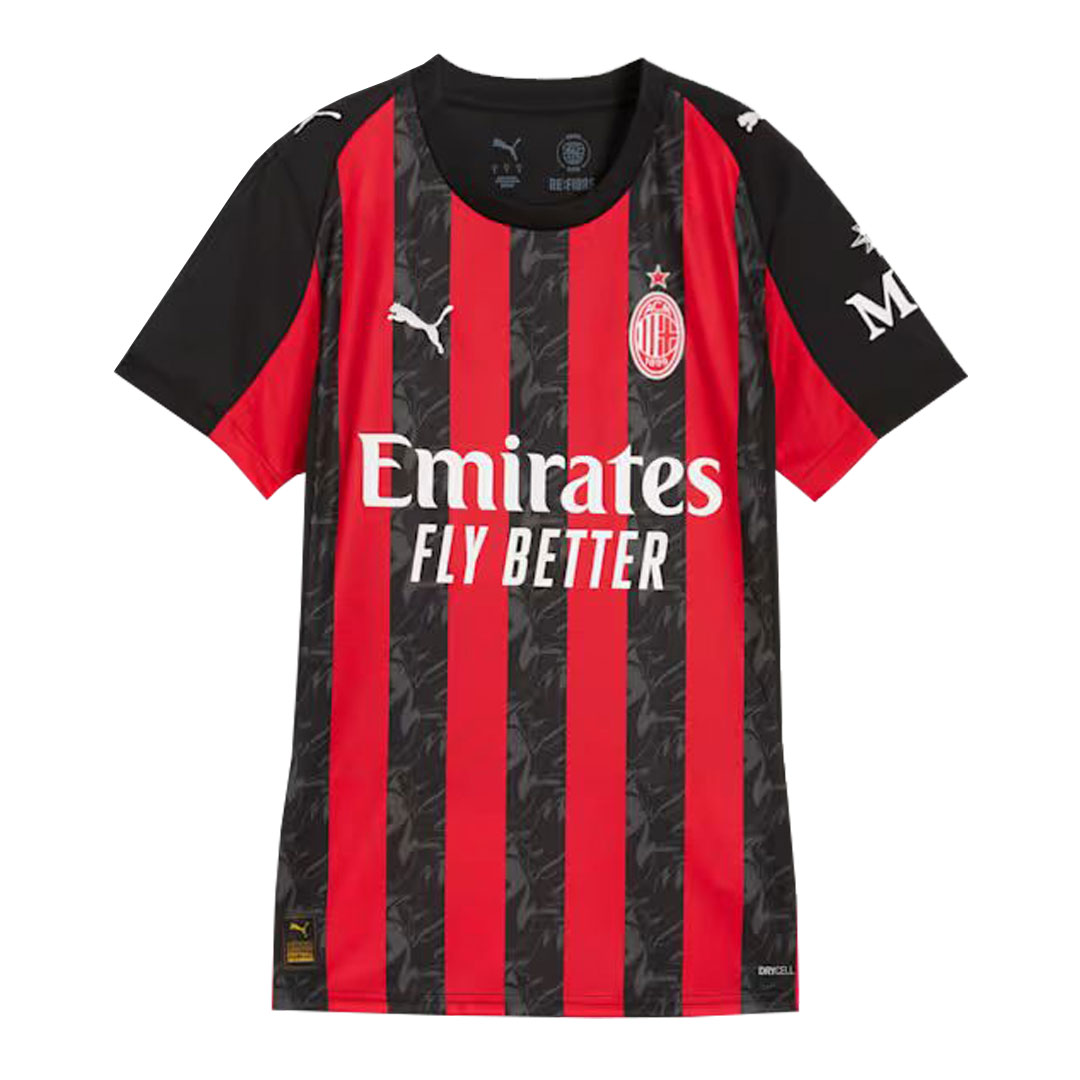 Women’s AC Milan 2025-26 Home Shirt - Image 5