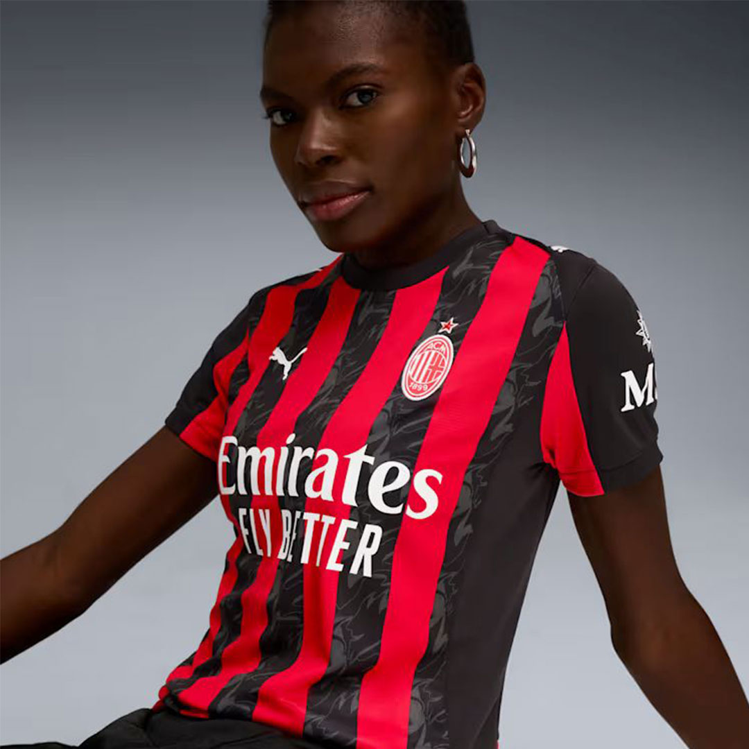 Women’s AC Milan 2025-26 Home Shirt - Image 6