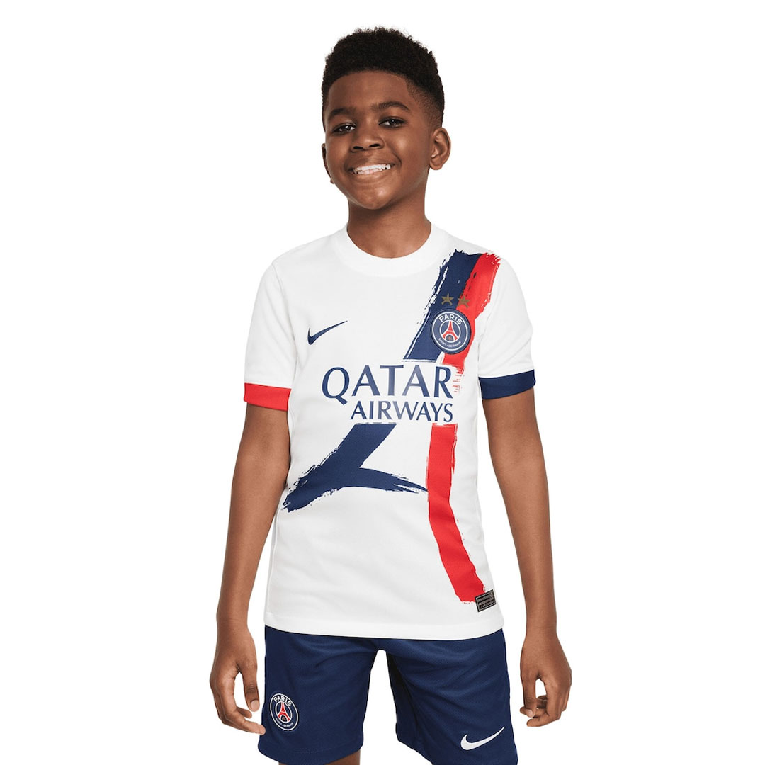 Kids Paris Saint-Germain 2025-2026 Away Champions of Europe 2026 Print Kit