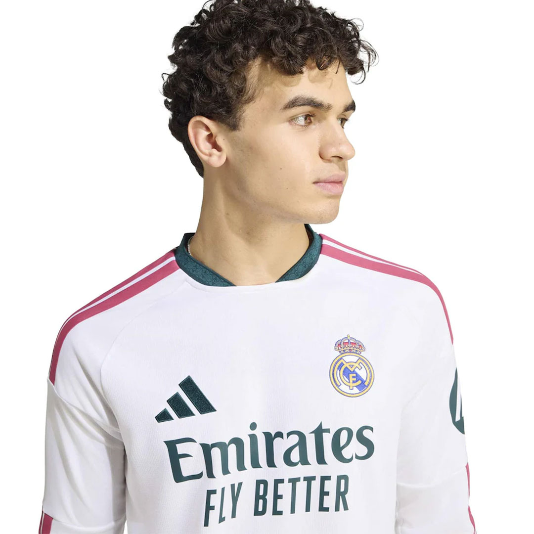 Real Madrid 2026-27 Home Long Sleeve Shirt - Image 7