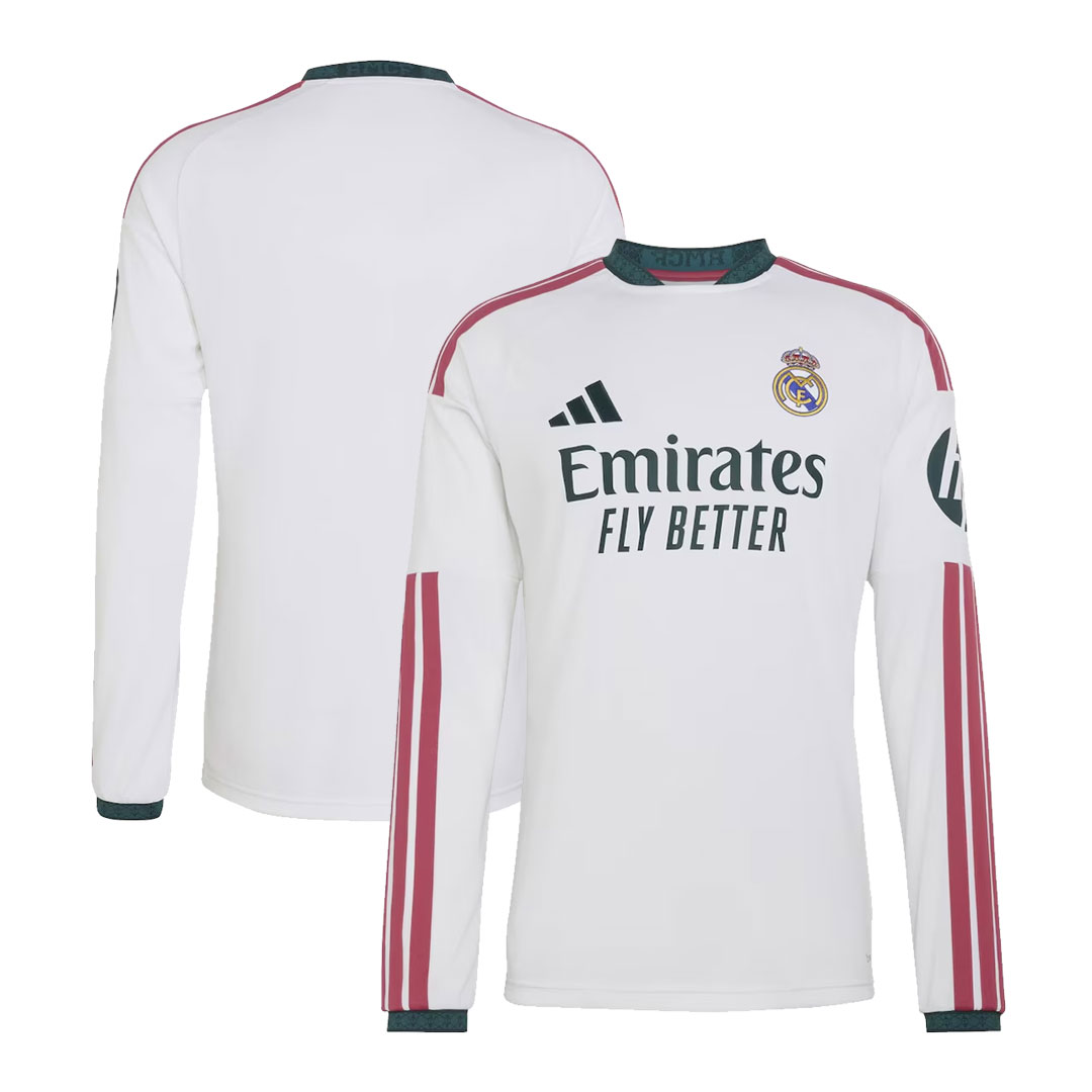 Real Madrid 2026-27 Home Long Sleeve Shirt